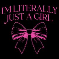 IM Literally Just A Girl Coquette Bow Cooling Performance Crew T-Shirt