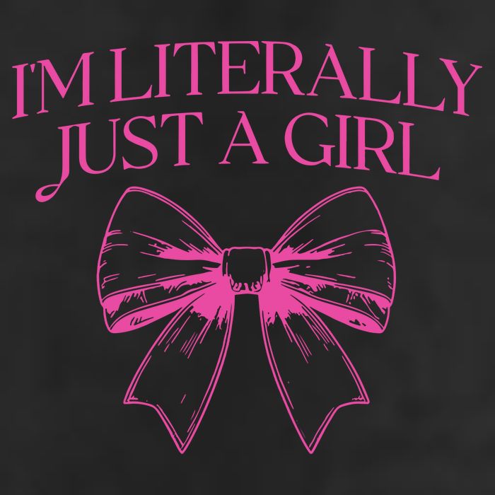 IM Literally Just A Girl Coquette Bow Adult Drive Performance Visor