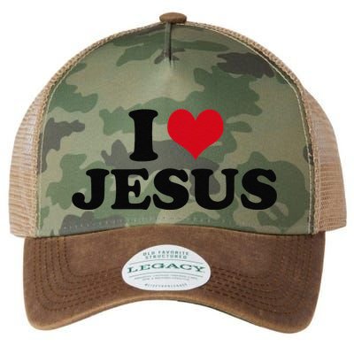 I Love Jesus Legacy Tie Dye Trucker Hat