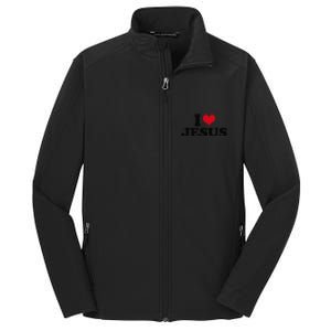 I Love Jesus Core Soft Shell Jacket