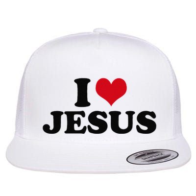 I Love Jesus Flatbill Hat