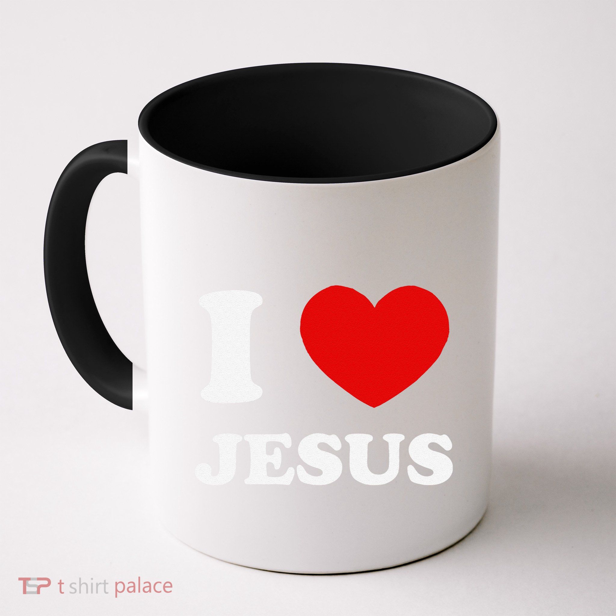 I Love Jesus I Heart Jesus Funny Jesus Mug