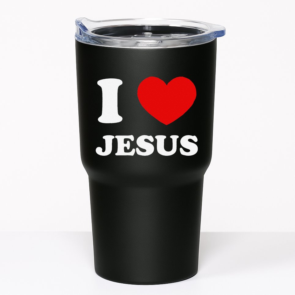 I Love Jesus I Heart Jesus Funny Jesus Tumbler