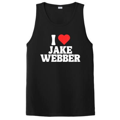 I Love Jake Webber I Heart Jake Webber PosiCharge Competitor Tank