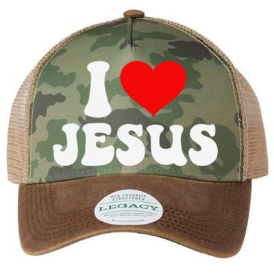 I Love Jesus Bible Christ Legacy Tie Dye Trucker Hat