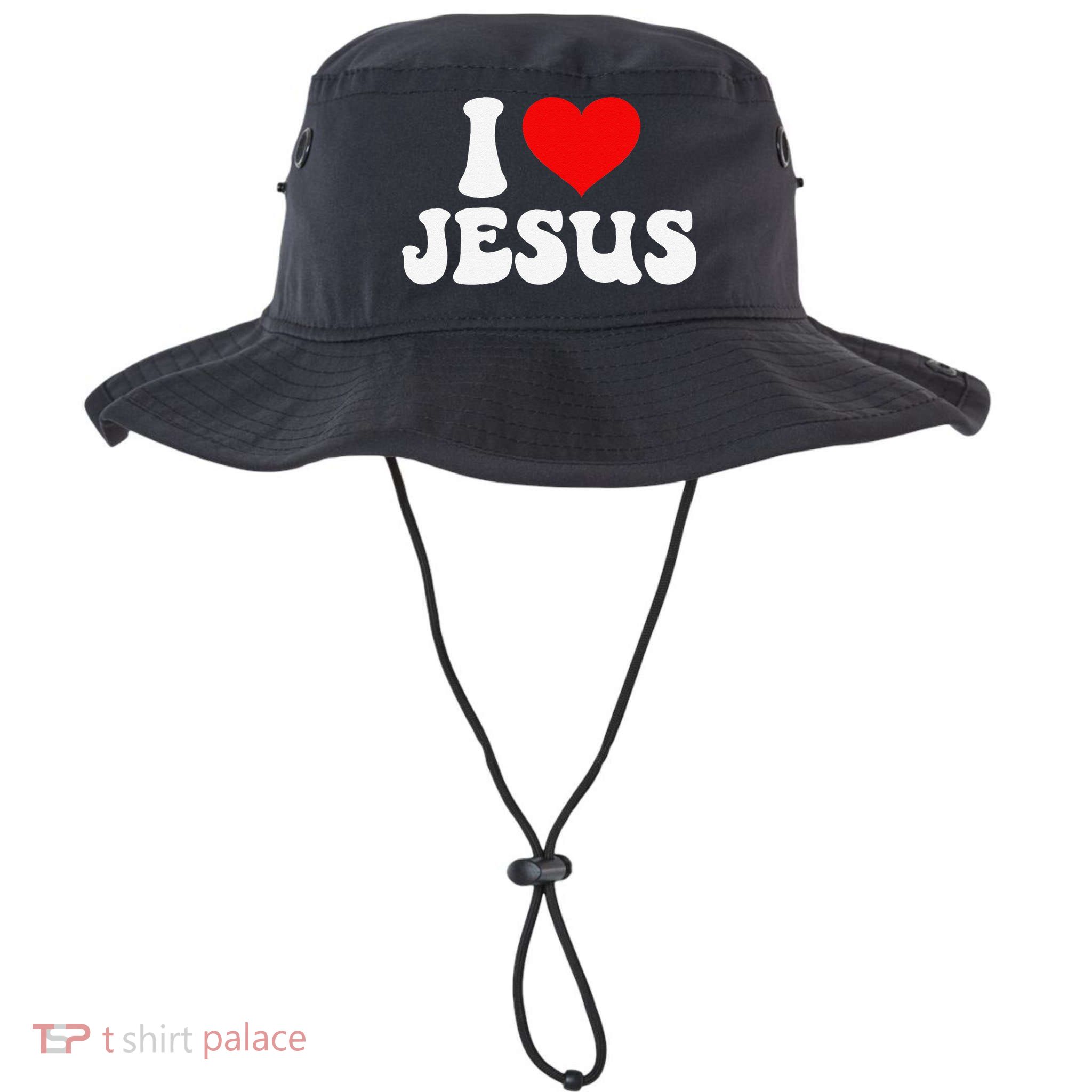 I Love Jesus Bible Christ Bucket Hat