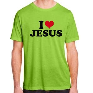 I Love Jesus Premium Adult ChromaSoft Performance T-Shirt