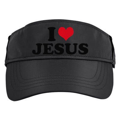 I Love Jesus Premium Adult Drive Performance Visor