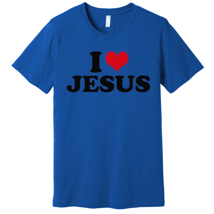 I Love Jesus Premium Premium T-Shirt