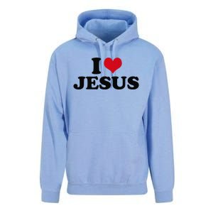 I Love Jesus Premium Unisex Surf Hoodie