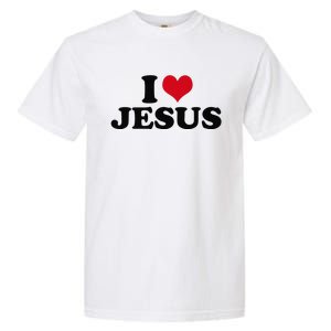 I Love Jesus Premium Garment-Dyed Heavyweight T-Shirt