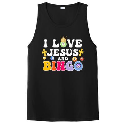 I Love Jesus And Bingo Christian Cross Board Games PosiCharge Competitor Tank