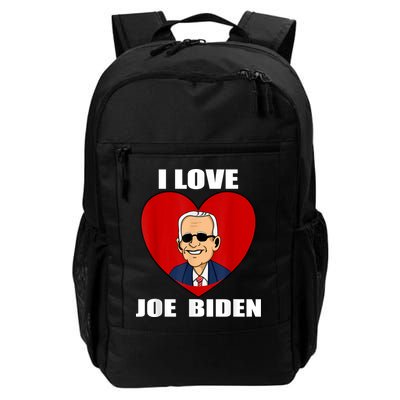 I Love Joe Biden Heart – Pro President Joe Biden Backpack