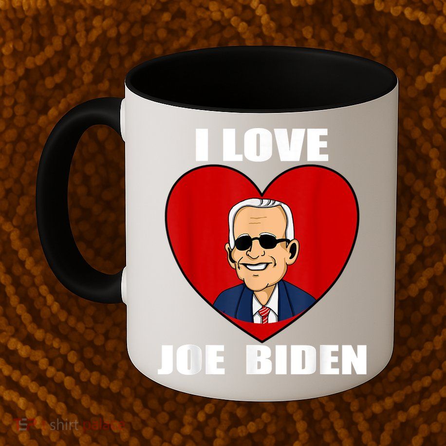 I Love Joe Biden Heart – Pro President Joe Biden Mug