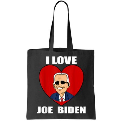 I Love Joe Biden Heart – Pro President Joe Biden Bag
