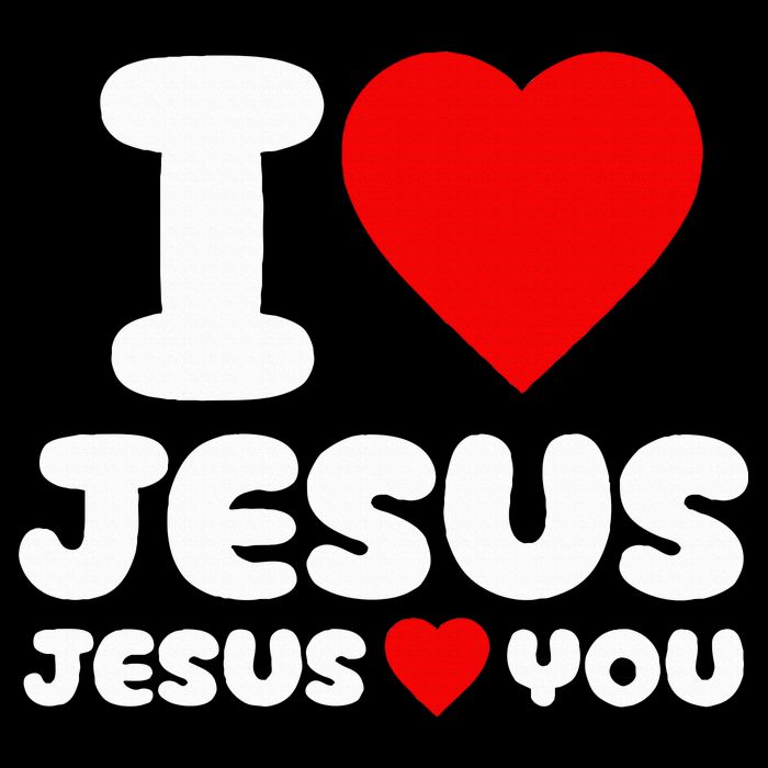 I Love Jesus And Jesus Loves You Christian Drawstring Bag
