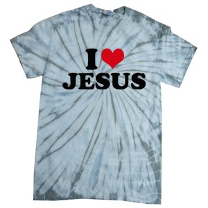 I Love Jesus Tie-Dye T-Shirt