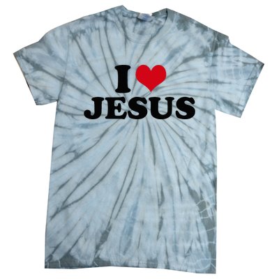 I Love Jesus Tie-Dye T-Shirt