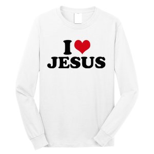 I Love Jesus Long Sleeve Shirt