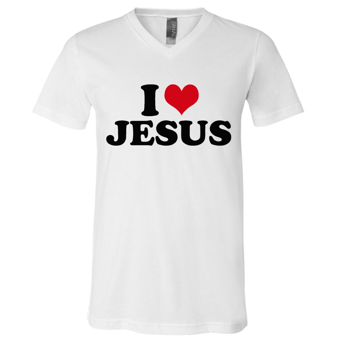 I Love Jesus V-Neck T-Shirt