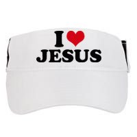 I Love Jesus Adult Drive Performance Visor