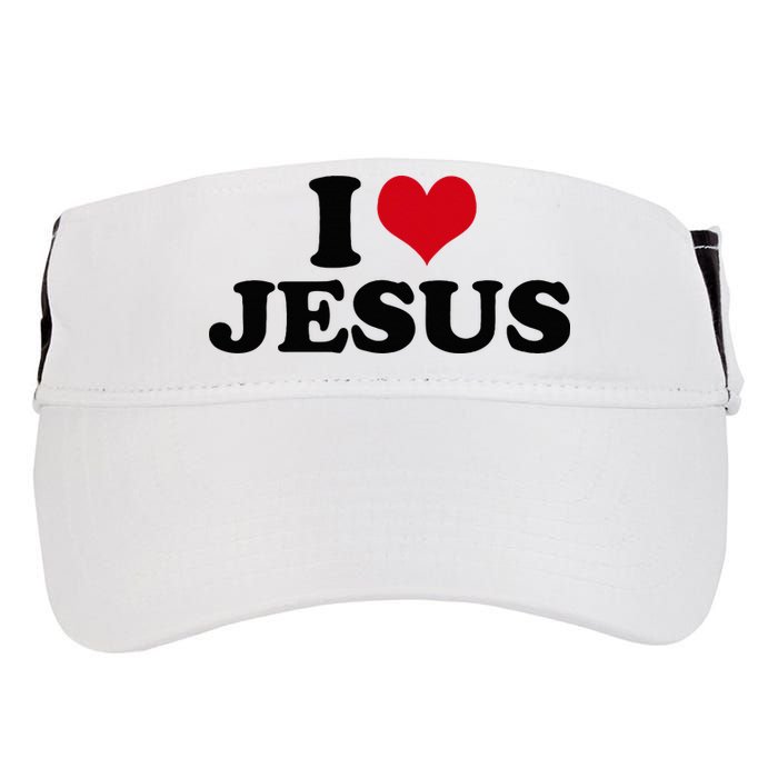 I Love Jesus Adult Drive Performance Visor