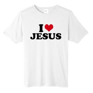 I Love Jesus Tall Fusion ChromaSoft Performance T-Shirt