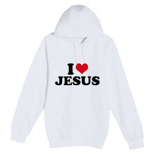 I Love Jesus Premium Pullover Hoodie