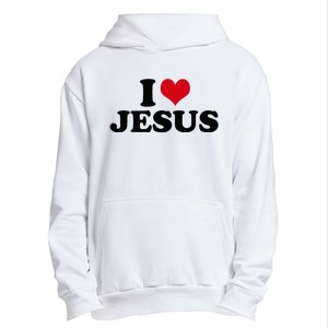 I Love Jesus Urban Pullover Hoodie