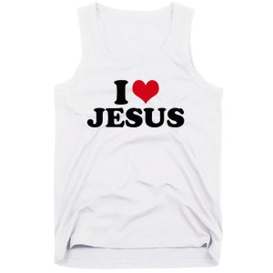 I Love Jesus Tank Top