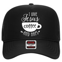 I Love Jesus Coffee And Naps Trucker Hat