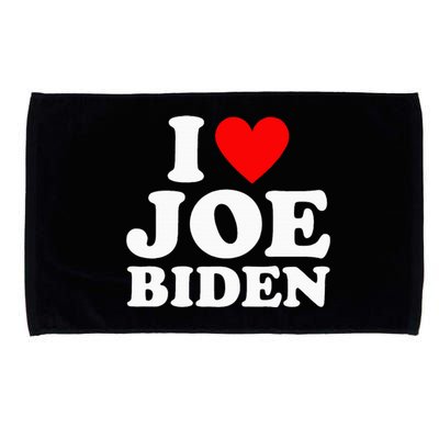 I Love Joe Biden Heart Microfiber Hand Towel