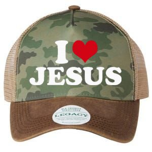 I Love Jesus Legacy Tie Dye Trucker Hat