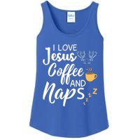 I Love Jesus Coffee And Naps Cool Gift Ladies Essential Tank