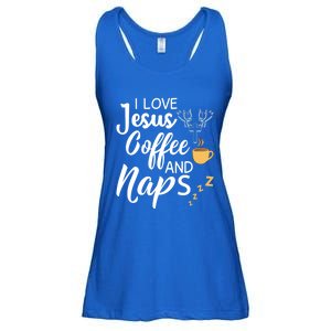 I Love Jesus Coffee And Naps Cool Gift Ladies Essential Flowy Tank