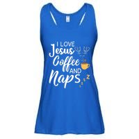 I Love Jesus Coffee And Naps Cool Gift Ladies Essential Flowy Tank