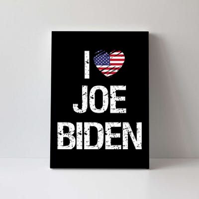 I Love Joe Biden Canvas