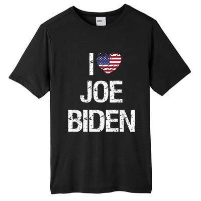 I Love Joe Biden Tall Fusion ChromaSoft Performance T-Shirt