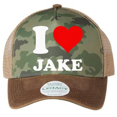 I Love Jake Legacy Tie Dye Trucker Hat