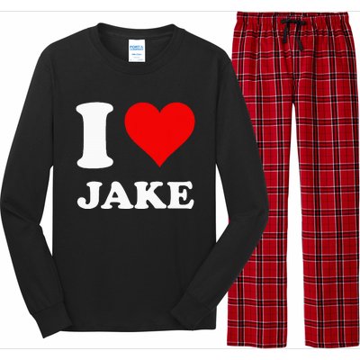 I Love Jake Long Sleeve Pajama Set