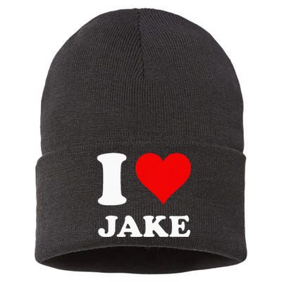 I Love Jake Sustainable Knit Beanie