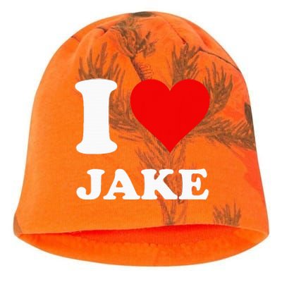 I Love Jake Kati - Camo Knit Beanie