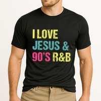 I Love Jesus And 90s R&B Rnb Music Lover Cooling Performance Crew T-Shirt