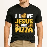 I Love Jesus And Pizza Cooling Performance Crew T-Shirt
