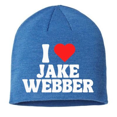 I Love Jake Webber I Heart Jake Webber Sustainable Beanie