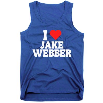 I Love Jake Webber I Heart Jake Webber Tank Top