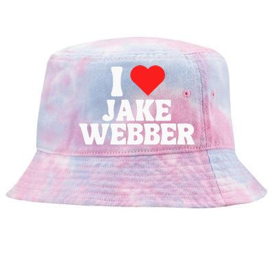 I Love Jake Webber I Heart Jake Webber Tie-Dyed Bucket Hat