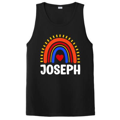 I Love Joseph Cute Joseph Rainbow PosiCharge Competitor Tank