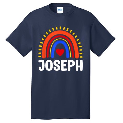 I Love Joseph Cute Joseph Rainbow Tall T-Shirt