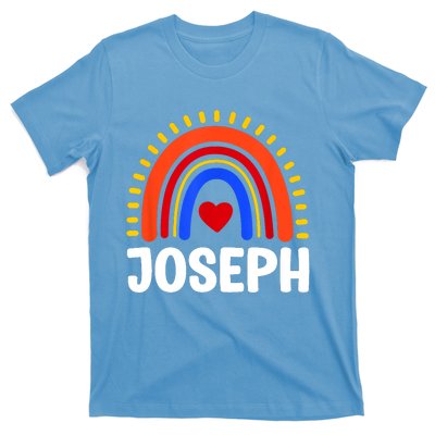 I Love Joseph Cute Joseph Rainbow T-Shirt